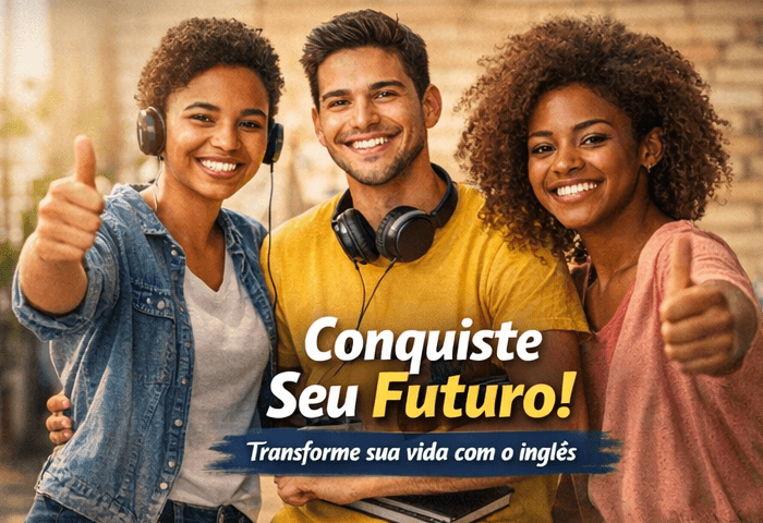 Alunos aprendendo inglês no Nordeste