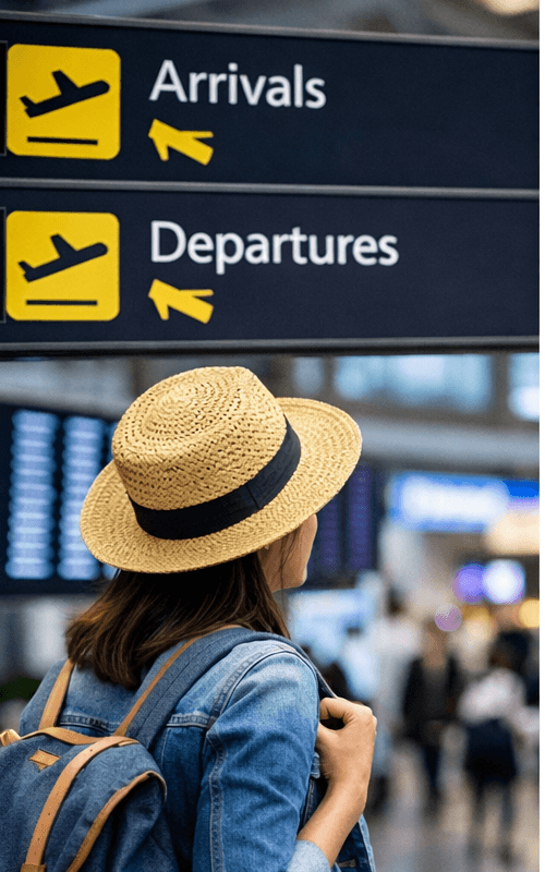 Inglês para viagem aeroporto